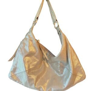 HOBO metallic shoulder bag